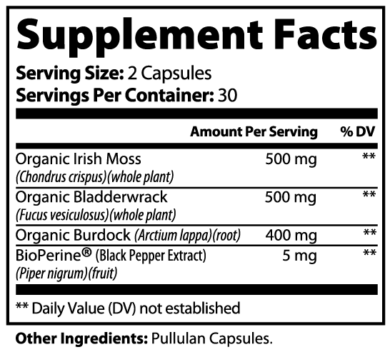 Mendingo Sea Moss – Superfood Mineral Support