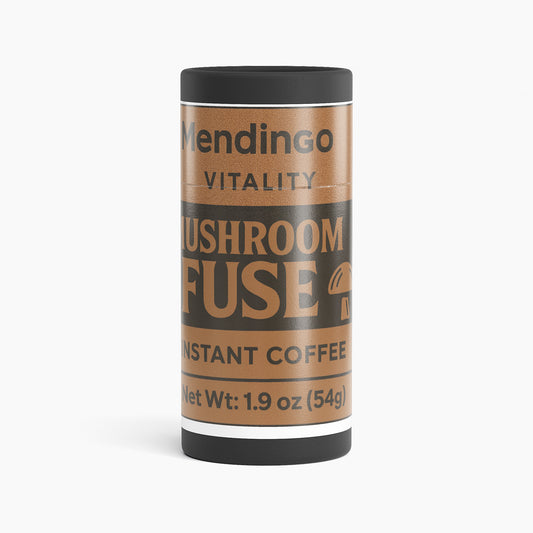 Mendingo Mushroom Fuse Instant Coffee – Functional Medium Roast Blend