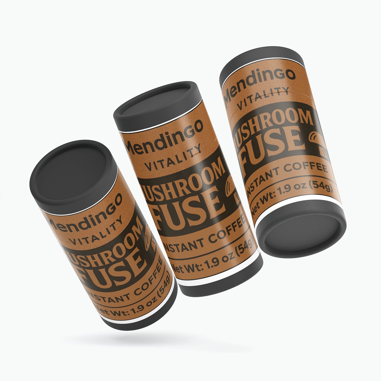 Mendingo Mushroom Fuse Instant Coffee – Functional Medium Roast Blend