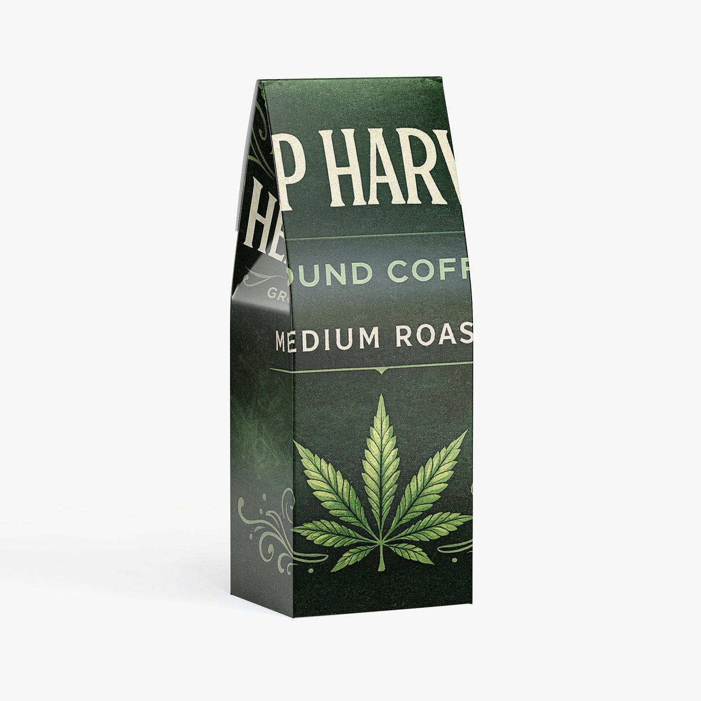 Mendingo Hemp Harvest Coffee – Premium Medium Roast Coffee 12oz