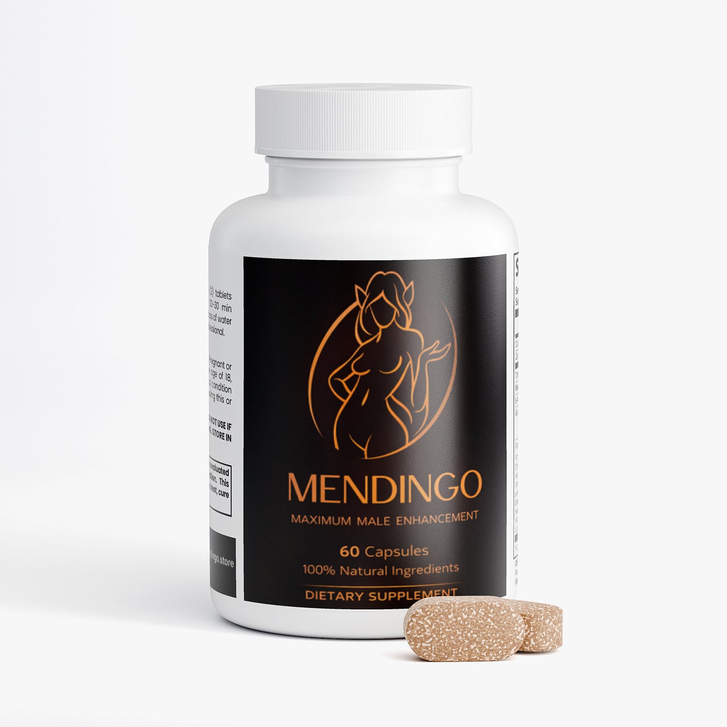 Mendingo Male Performance Supplement – Herbal Energy & Stamina Support for Men