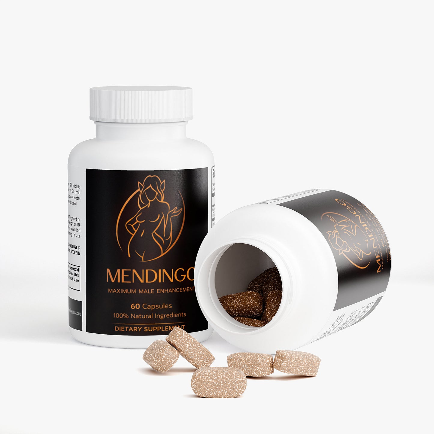 Mendingo Male Performance Supplement – Herbal Energy & Stamina Support for Men