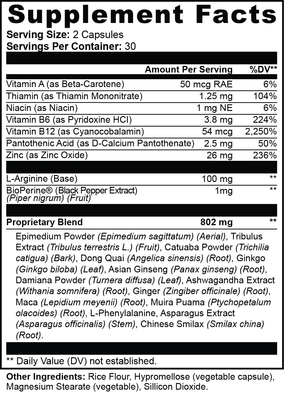 Mendingo Women's Vitality & Hormonal Wellness Formula